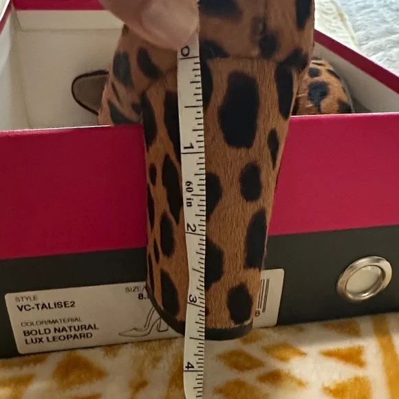 Vince Camuto Animal Print Heels - Picture 6 of 6